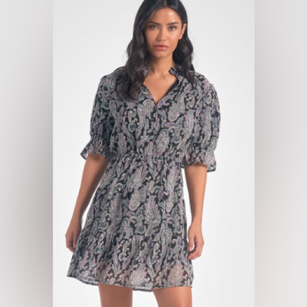 NEW Elan Paisley Dress